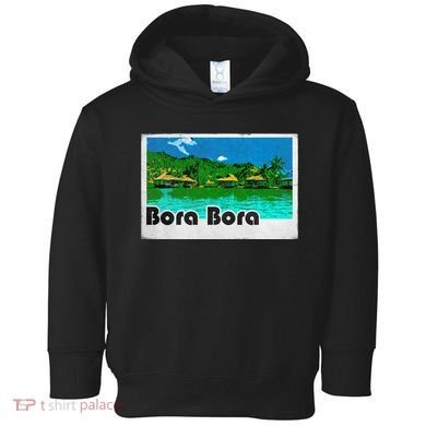 Bora Bora Vintage Toddler Hoodie