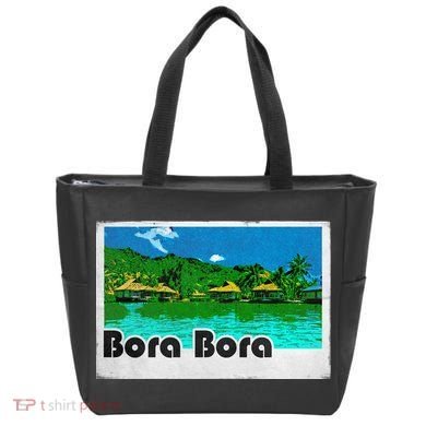 Bora Bora Vintage Tote Bag
