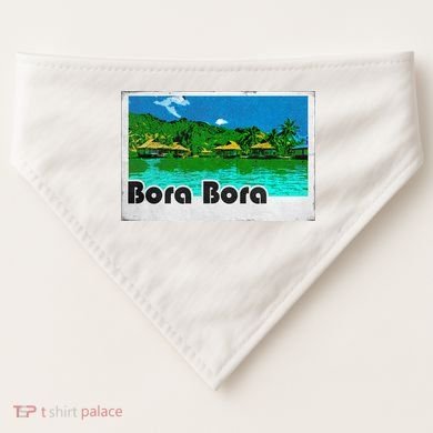 Bora Bora Vintage USA-Made Doggie Bandana
