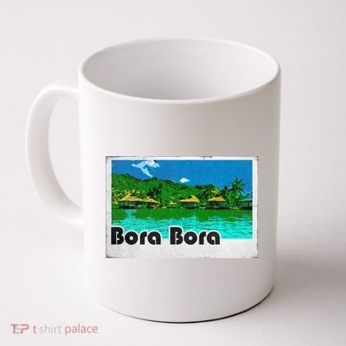Bora Bora Vintage Coffee Mug
