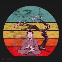 Buddha Buddhist Vajrayana Diwali Shavasana Tra Sunset Cute Gift Women's Hoodie thumb 2
