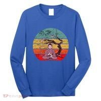 Buddha Buddhist Vajrayana Diwali Shavasana Tra Sunset Cute Gift Long Sleeve Shirt thumb 0