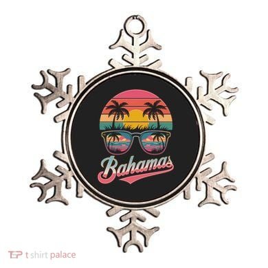 Bahamas Beach Vacation Bahamian Pride Vintage Bahamas Great Gift Ornament