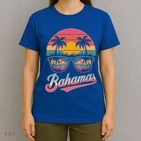 Bahamas Beach Vacation Bahamian Pride Vintage Bahamas Great Gift T-Shirt thumb 4