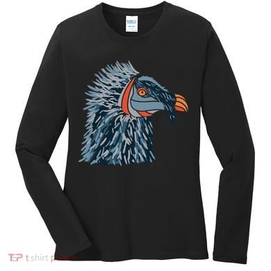 Bartgeier Bearded Vulture Ossifrage LäMmergeier Women's Long Sleeve Shirt