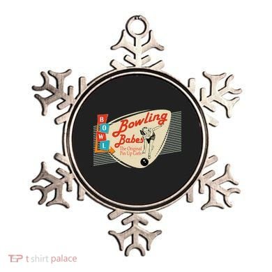 Bowling Babes Vintage Retro Matching Bowling Team Ornament