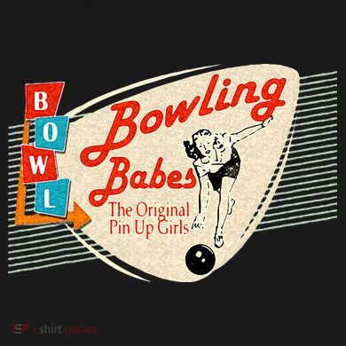 Bowling Babes Vintage Retro Matching Bowling Team Toddler Zip Fleece Hoodie
