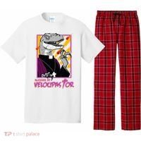 Bless By Velocipastor Cool Dinosaur Parish Priest Pajama Set thumb 0