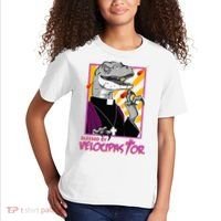 Bless By Velocipastor Cool Dinosaur Parish Priest Kids T-Shirt thumb 2