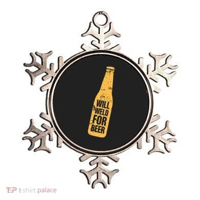 Beer Bottle Will Weld For Beer Alcohol Enthusiast Ornament