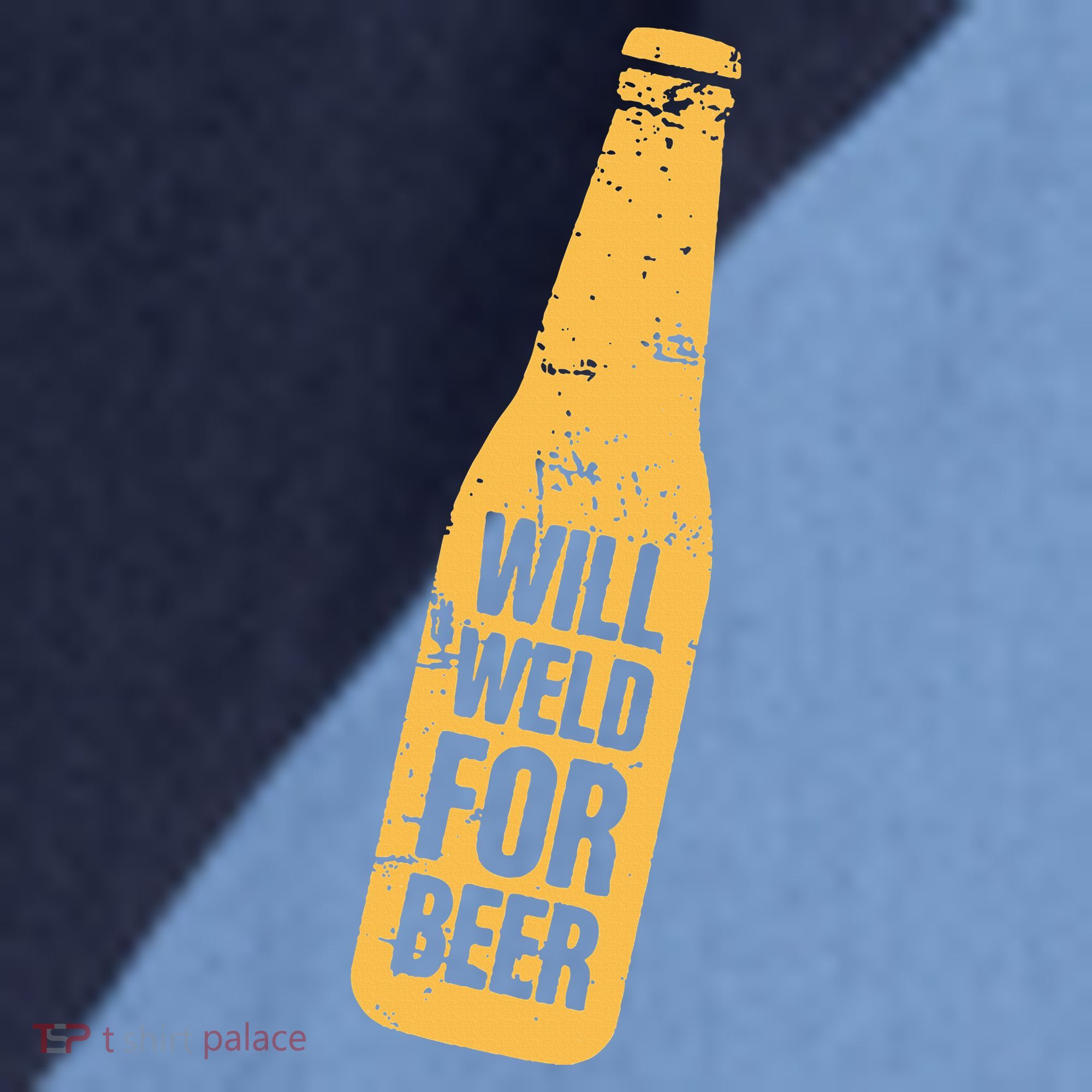 Beer Bottle Will Weld For Beer Alcohol Enthusiast Raglan Baseball Sleeve Shirt