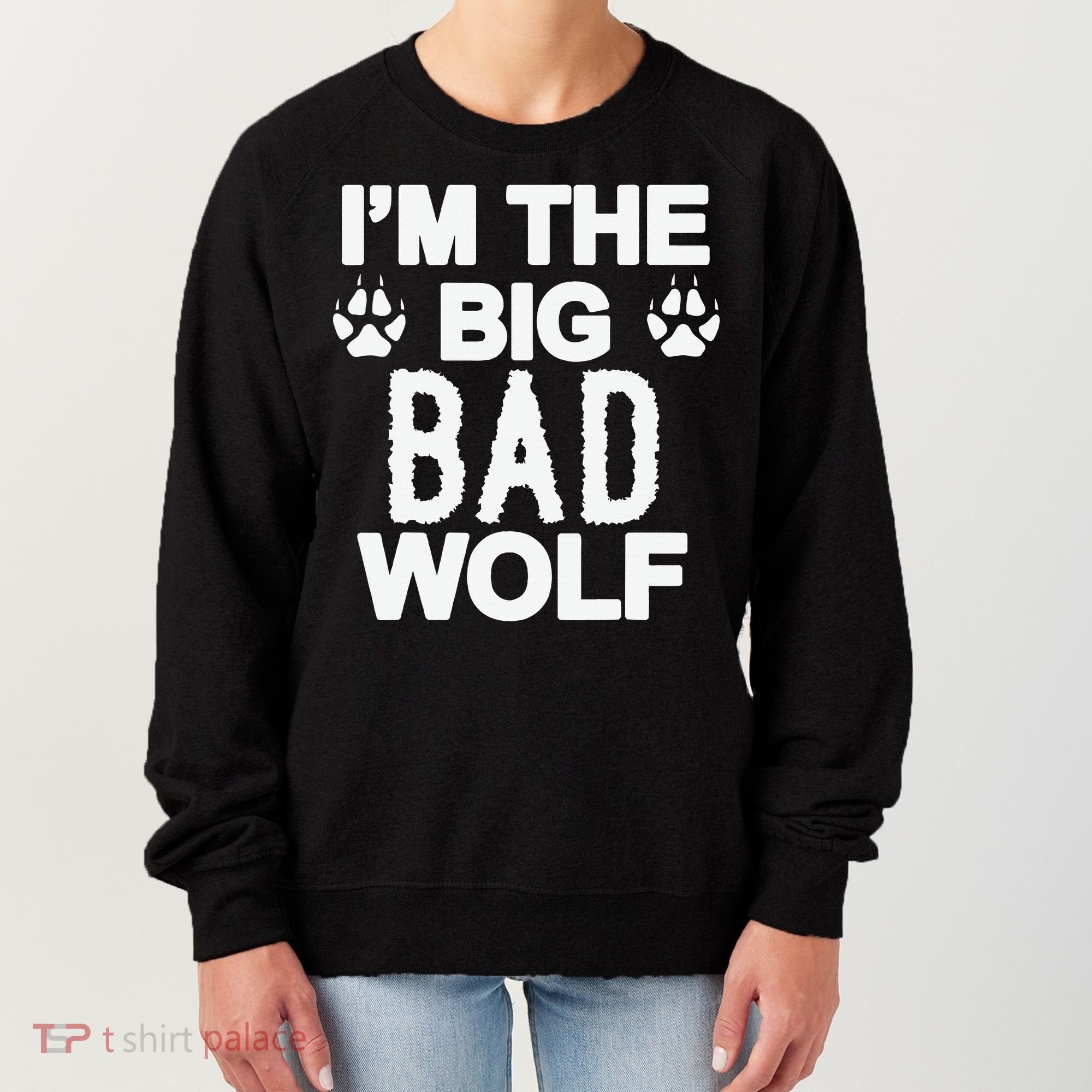 Big Bad Werewolf Wolf Lover Dog Women's Sweatshirt