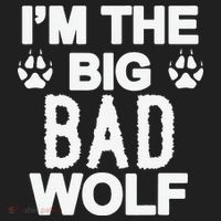 Big Bad Werewolf Wolf Lover Dog Women's Sweatshirt thumb 2