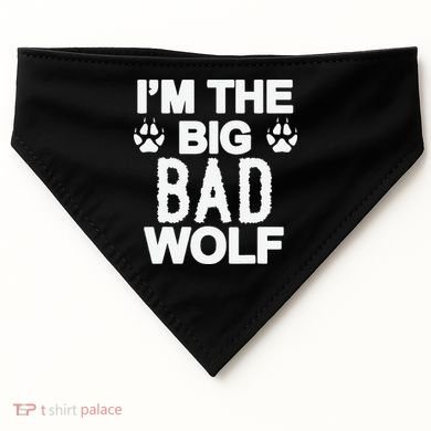 Big Bad Werewolf Wolf Lover Dog USA-Made Doggie Bandana