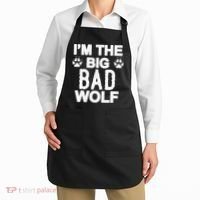 Big Bad Werewolf Wolf Lover Dog Apron thumb 2