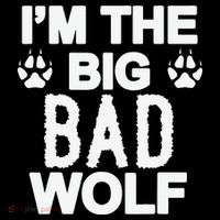 Big Bad Werewolf Wolf Lover Dog Sweatshirt thumb 3