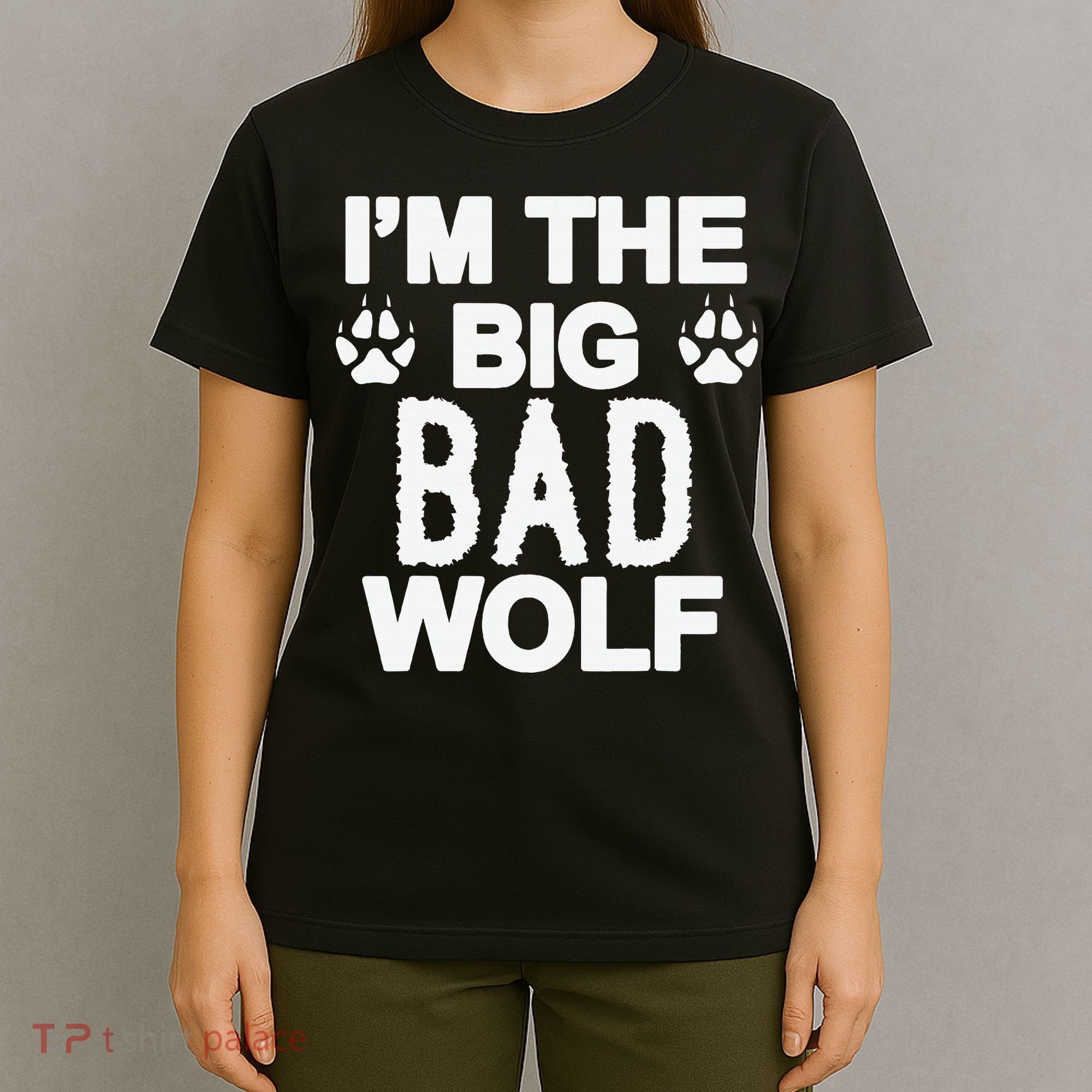 Big Bad Werewolf Wolf Lover Dog T-Shirt