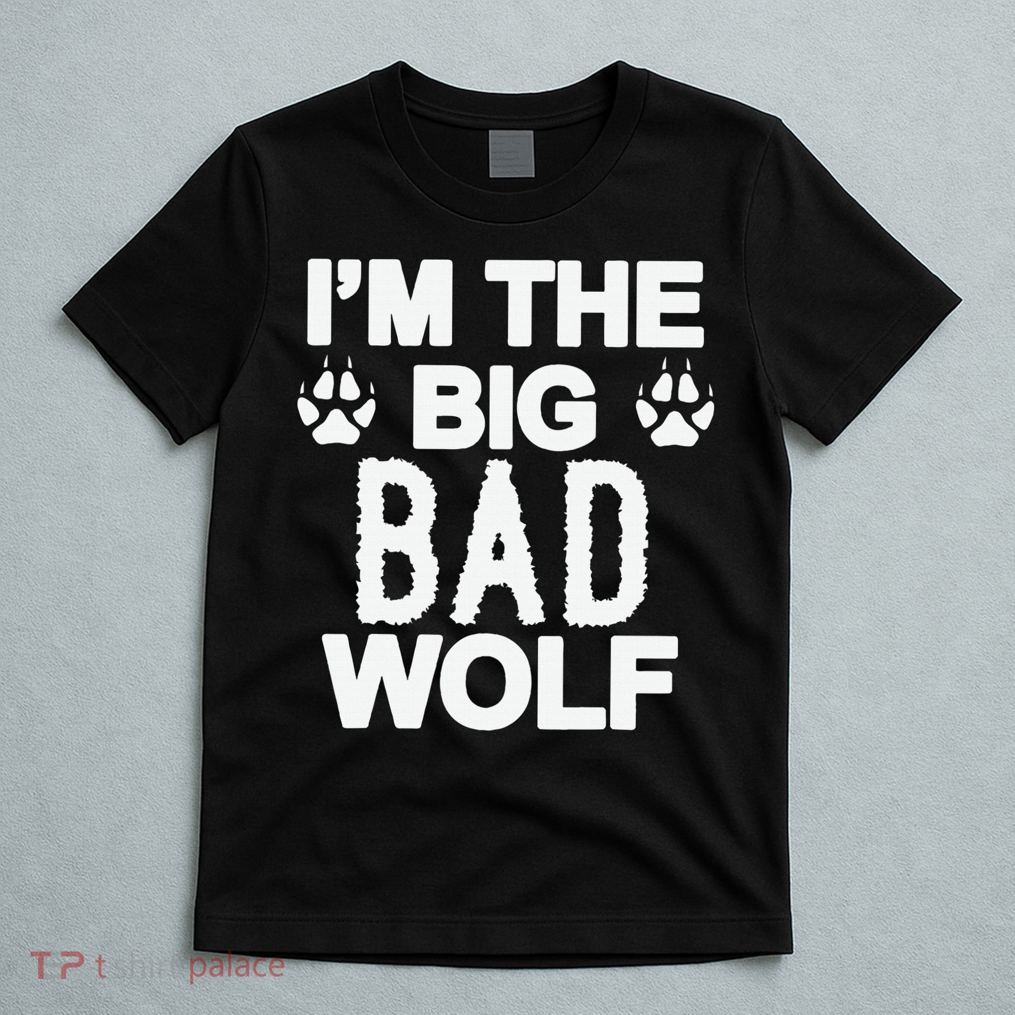 Big Bad Werewolf Wolf Lover Dog T-Shirt