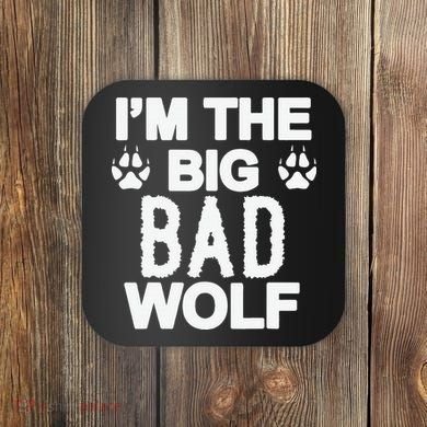 Big Bad Werewolf Wolf Lover Dog Coaster