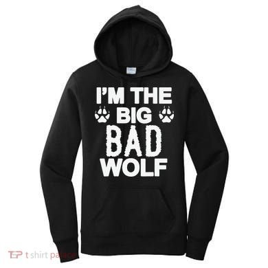 Big Bad Werewolf Wolf Lover Dog Women's Hoodie