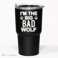 Big Bad Werewolf Wolf Lover Dog Tumbler thumb 0