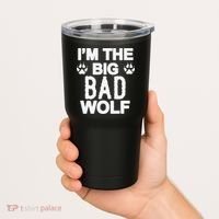 Big Bad Werewolf Wolf Lover Dog Tumbler thumb 2