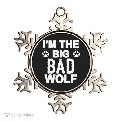 Big Bad Werewolf Wolf Lover Dog Ornament