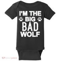 Big Bad Werewolf Wolf Lover Dog Baby Bodysuit thumb 0