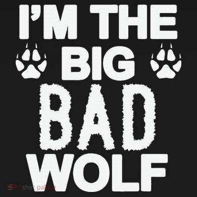 Big Bad Werewolf Wolf Lover Dog Tie-Dye T-Shirt