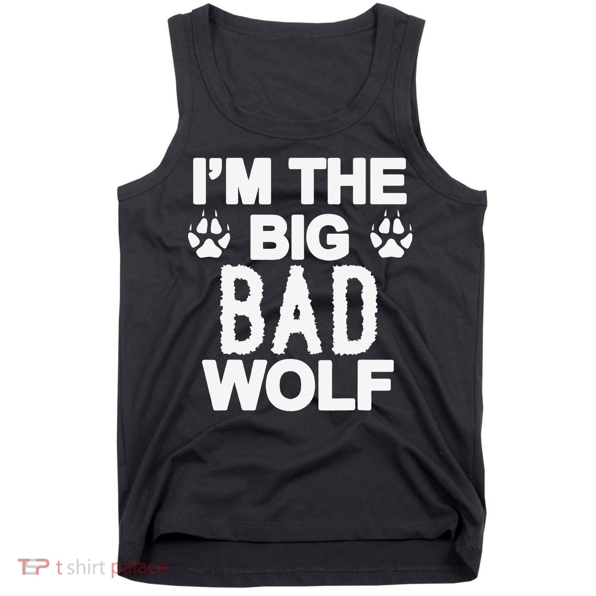 Big Bad Werewolf Wolf Lover Dog Tank Top