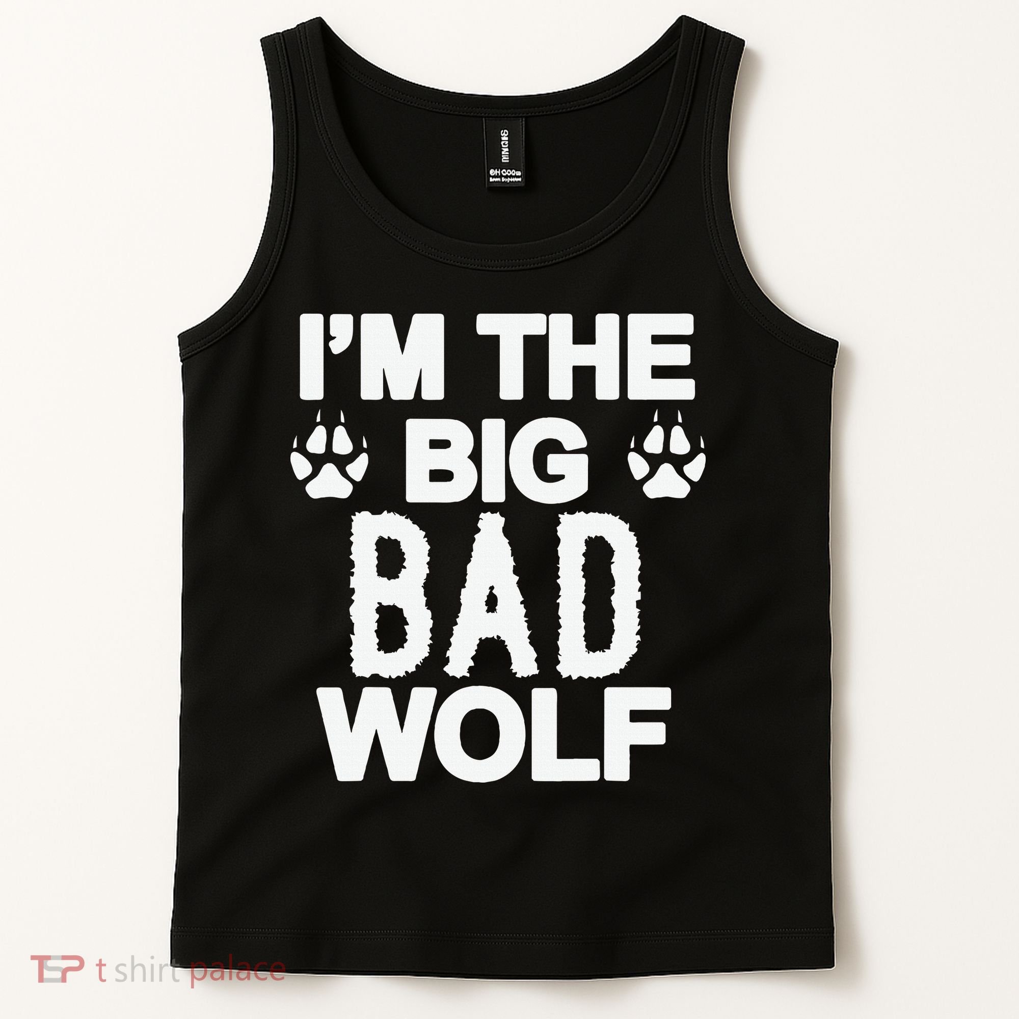 Big Bad Werewolf Wolf Lover Dog Tank Top