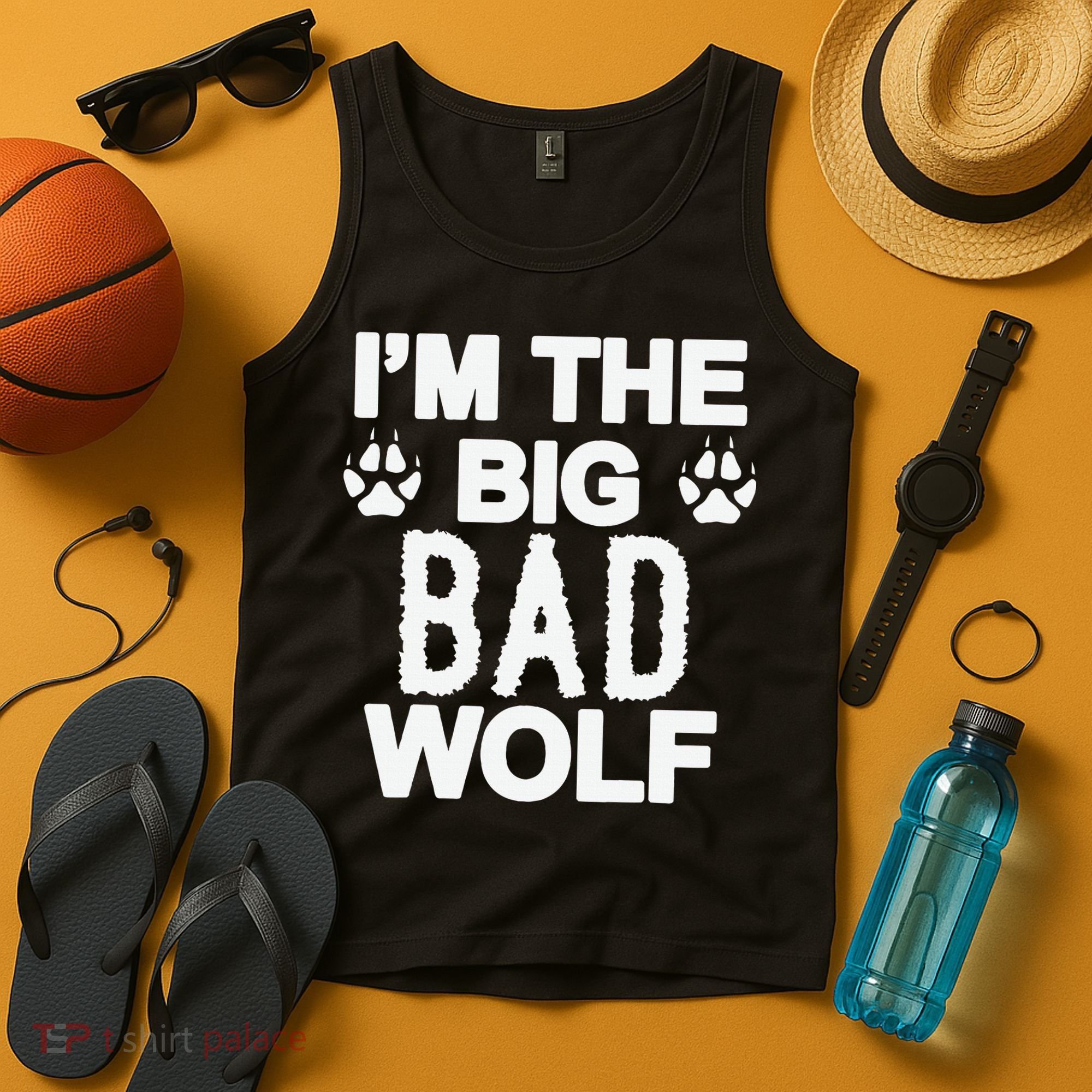 Big Bad Werewolf Wolf Lover Dog Tank Top