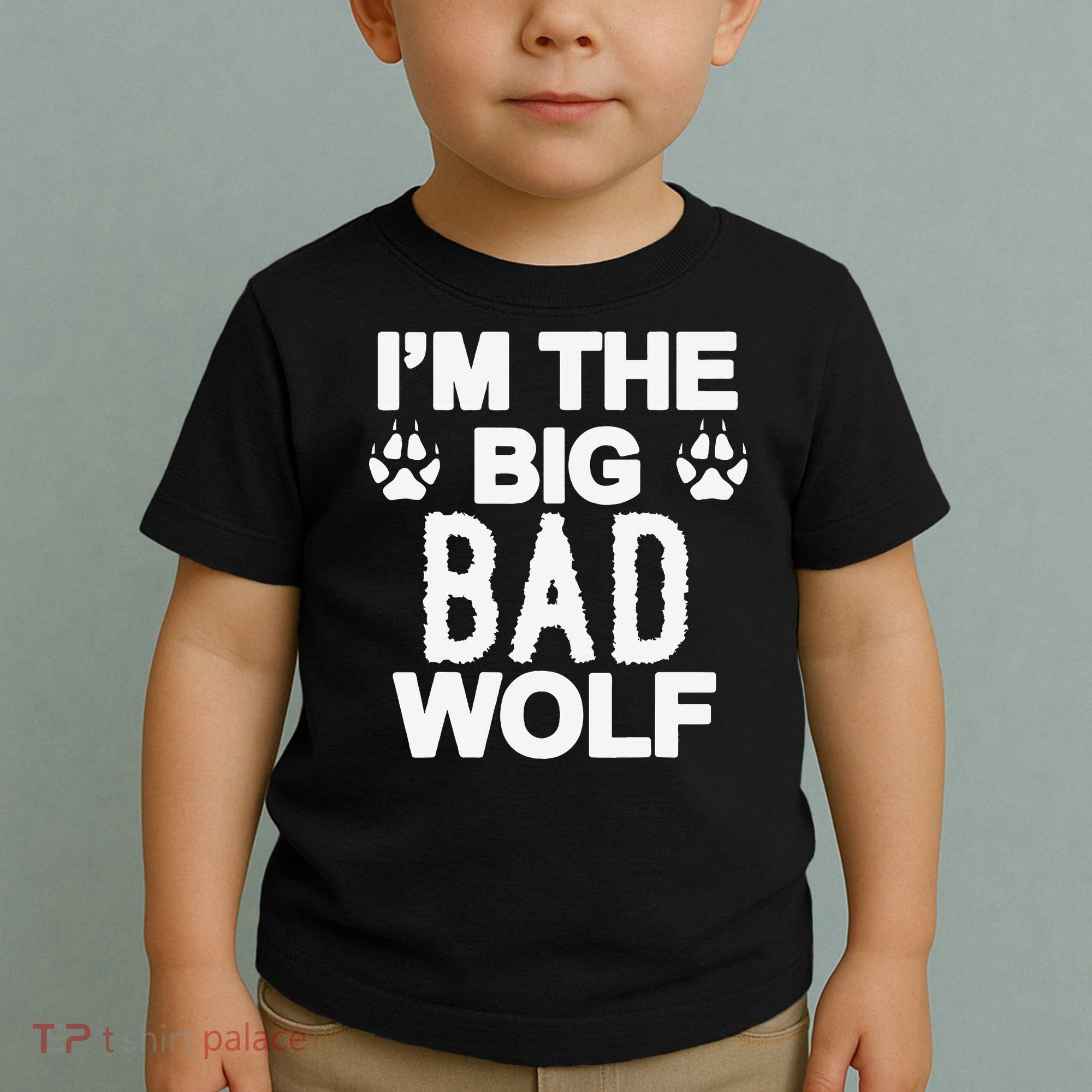 Big Bad Werewolf Wolf Lover Dog Toddler T-Shirt