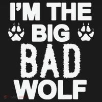 Big Bad Werewolf Wolf Lover Dog Toddler T-Shirt thumb 4