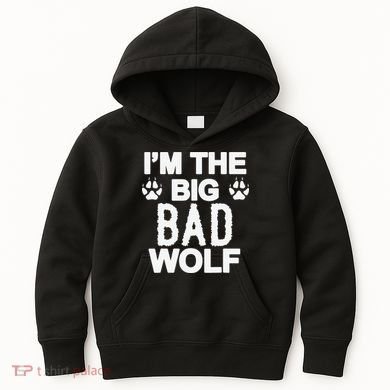 Big Bad Werewolf Wolf Lover Dog Kids Hoodie