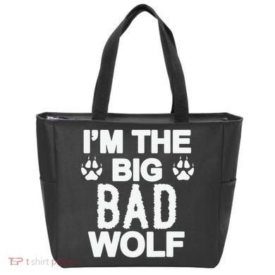 Big Bad Werewolf Wolf Lover Dog Tote Bag
