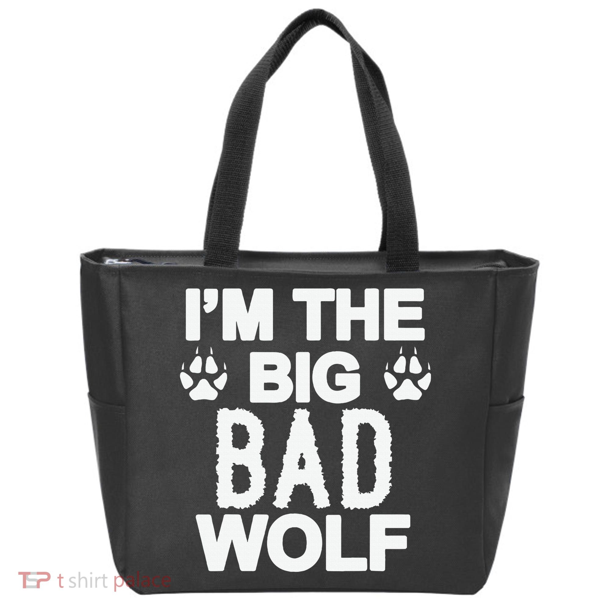 Big Bad Werewolf Wolf Lover Dog Tote Bag