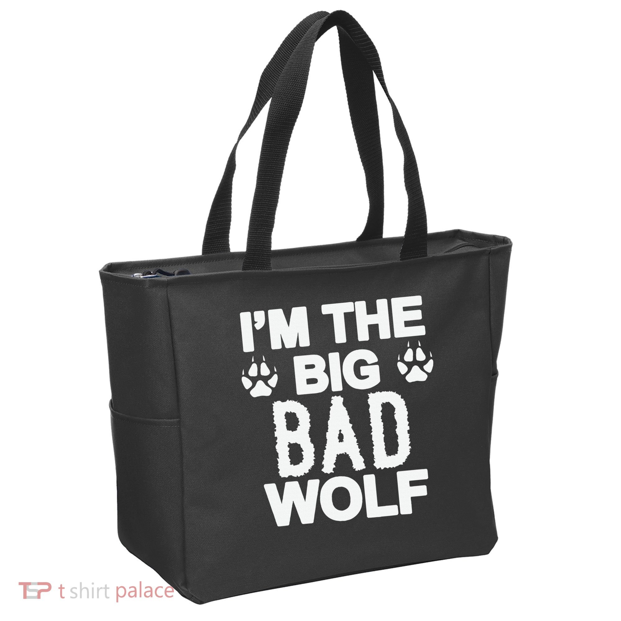 Big Bad Werewolf Wolf Lover Dog Tote Bag