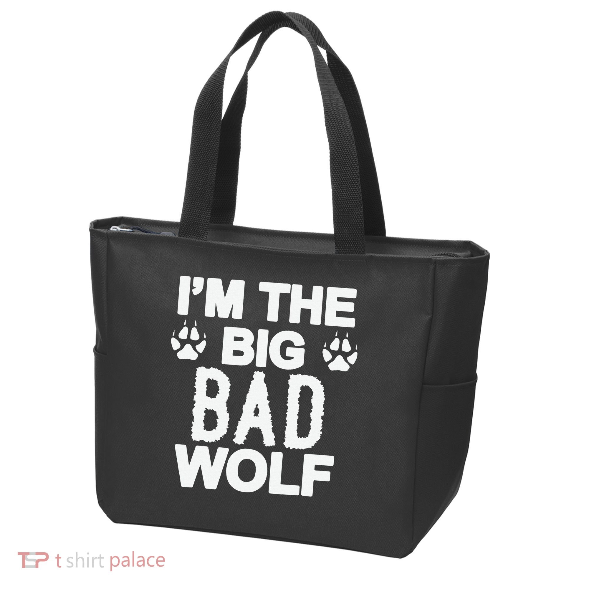 Big Bad Werewolf Wolf Lover Dog Tote Bag