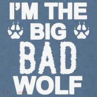 Big Bad Werewolf Wolf Lover Dog Comfort Colors Garment-Dyed Hooded Sweatshirt thumb 2