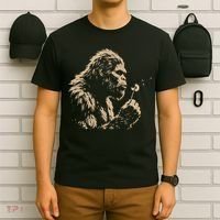 Bigfoot Blowing Wishes Funny Sasquatch Dandelion T-Shirt thumb 6
