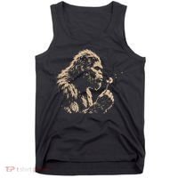 Bigfoot Blowing Wishes Funny Sasquatch Dandelion Tank Top thumb 0