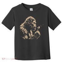 Bigfoot Blowing Wishes Funny Sasquatch Dandelion Toddler T-Shirt thumb 0