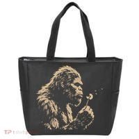 Bigfoot Blowing Wishes Funny Sasquatch Dandelion Tote Bag thumb 0