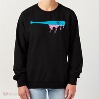 Baseball Bat With Sprinkles Drip Women's Sweatshirt thumb 0