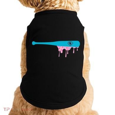 Baseball Bat With Sprinkles Drip Doggie Tank