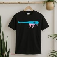 Baseball Bat With Sprinkles Drip T-Shirt thumb 2
