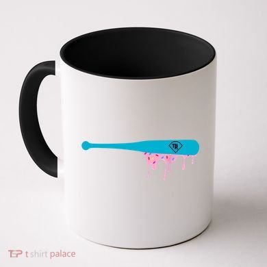 Baseball Bat With Sprinkles Drip Coffee Mug