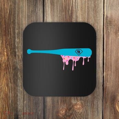 Baseball Bat With Sprinkles Drip Coaster