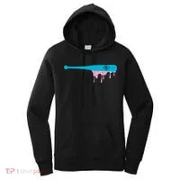 Baseball Bat With Sprinkles Drip Women's Hoodie thumb 0